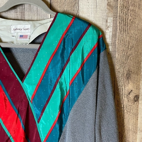 Vintage Anthony Sicari Scarf Sweater - Picture 3 of 6